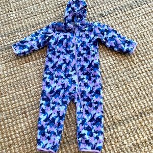 Columbia fleece baby bunting